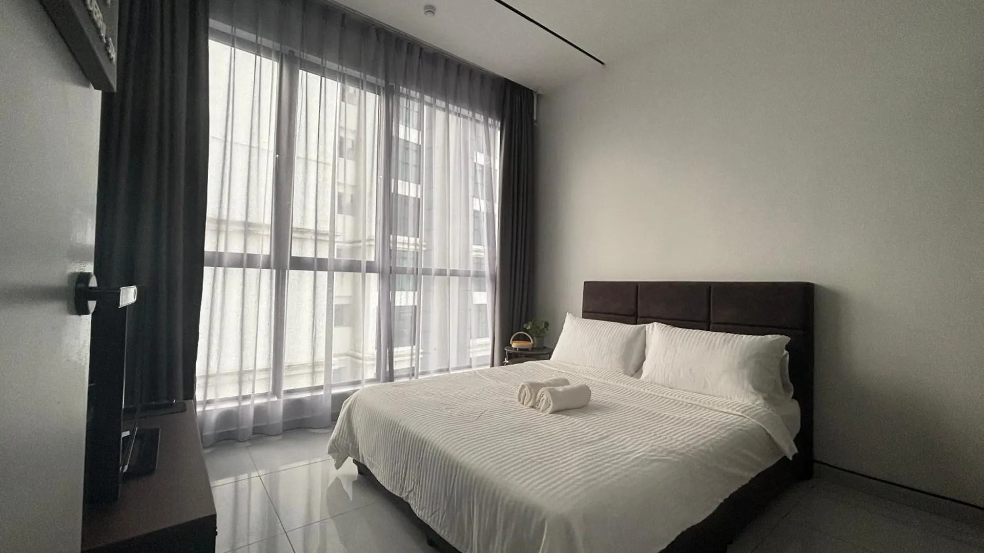 Lejlighed Skytrees Comfort Room With Simple Design Concept Johor Bahru